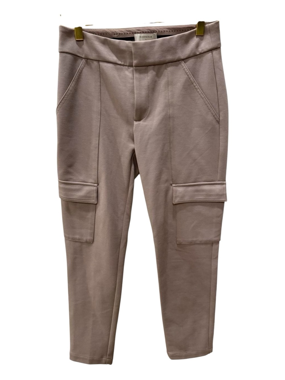 Anthropologie Ponte Cargo Pants in Dusty Mauve